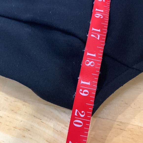 Talbots size large petite classic black dress rayon/nylon/spandex fabric. See - Picture 11 of 16